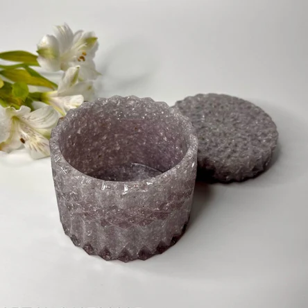 Шкатулка для хранения украшений стеклянная