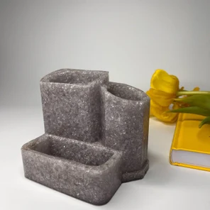 Органайзер для хранения канцелярии на стол стеклянный